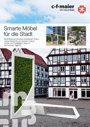 Titel des Europlast-Reports «Funktionales Outdoor-Mobiliar»