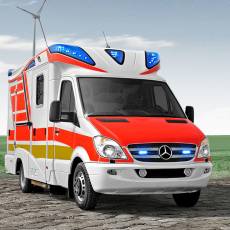 Ambulanzfahrzeug auf Mercedes-Benz-Basis
